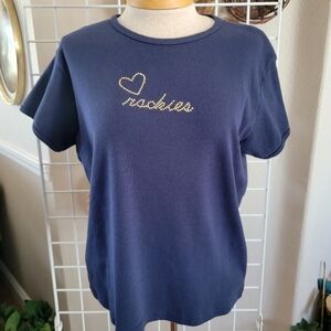 Rockies Western Wear Tee Sz XL